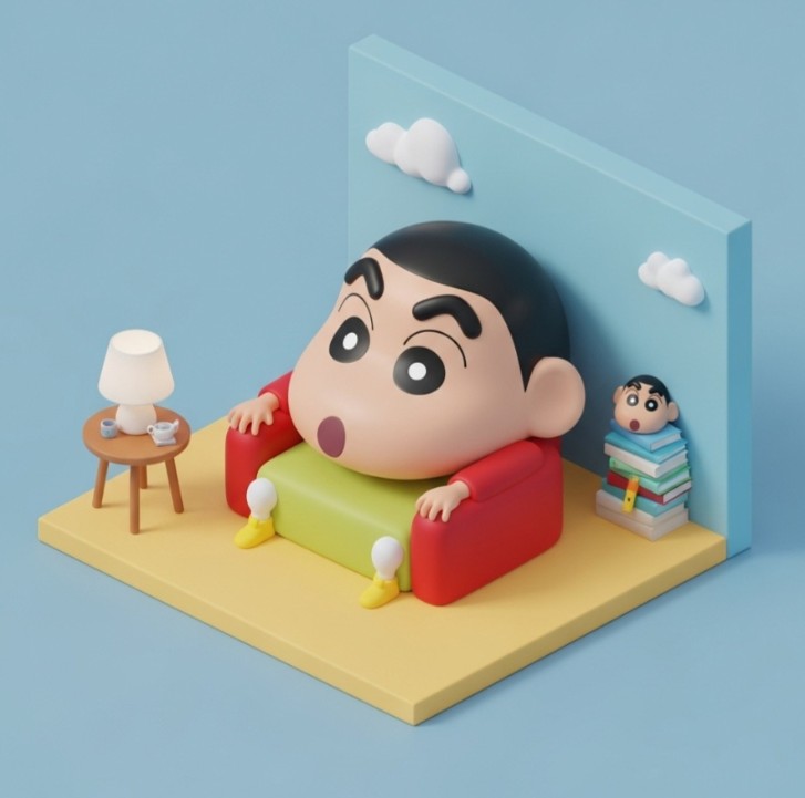 간단한 키워드로 3D 캐릭터를 출력할 수 있다면?.