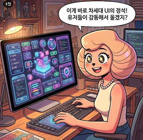 이제 웹툰 자동화가 실현되었습니다.